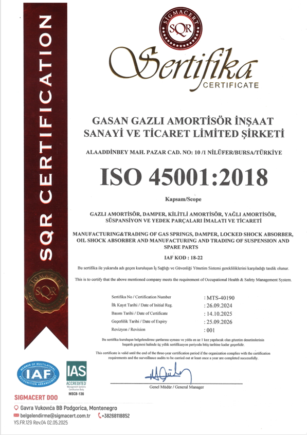 ISO 45001:2018